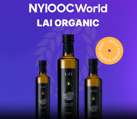 LAI ORGANIC receives the Gold NYIOOC Award 2022